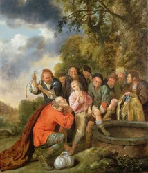 Joseph Being Cast into the Well by His Brothers